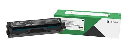 Toner Lexmark C332HK0, return program (Negru)