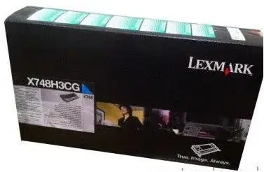 Toner Lexmark X748H3CG, 10000 pagini (Cyan)