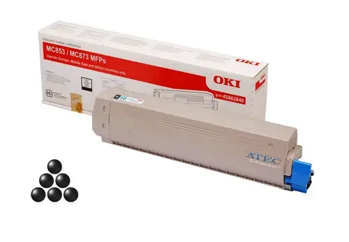 Toner Oki 45862840, 7000 pagini (Negru)