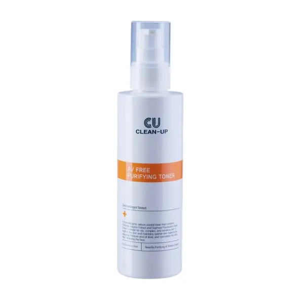 Toner purifiant anti-imperfectiuni pentru ten gras, Clean-Up, 200ml, CU Skin