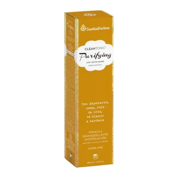 Toner si Demachiant pentru Ten Gras Esentialaroms, Purificare, 200 ml