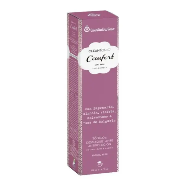 Toner si Demachiant pentru Ten Uscat Esentialaroms, Confort, 200 ml