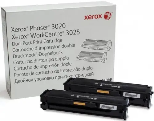 Toner Xerox 106R03048, 3000 pagini (Negru - pachet dublu)