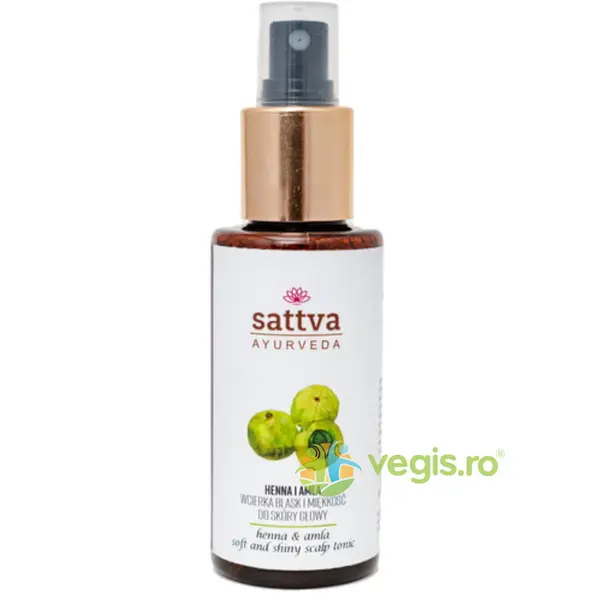 Tonic Ayurvedic pentru Scalp cu Henna si Amla 100ml