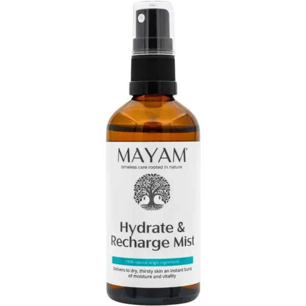 Tonic Facial Hidratant si Revigorant cu Apa de Hamamelis, Trandafir si Melissa 100ml