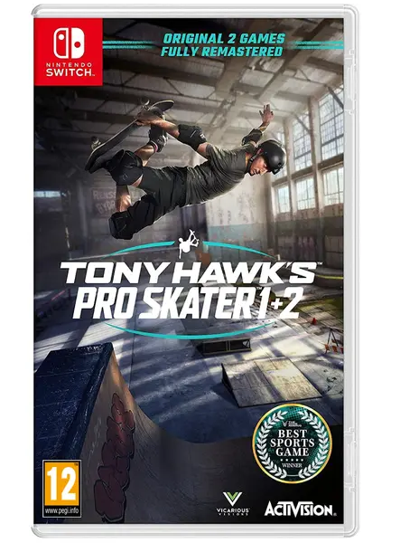 Tony Hawk's Pro Skater 1+2 NSW
