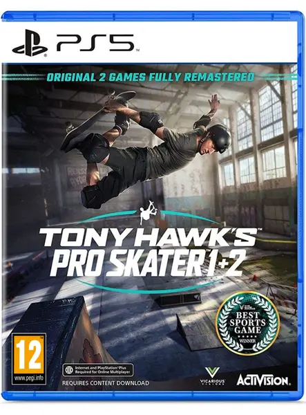 Tony Hawks Pro Skater 1+2 PS5