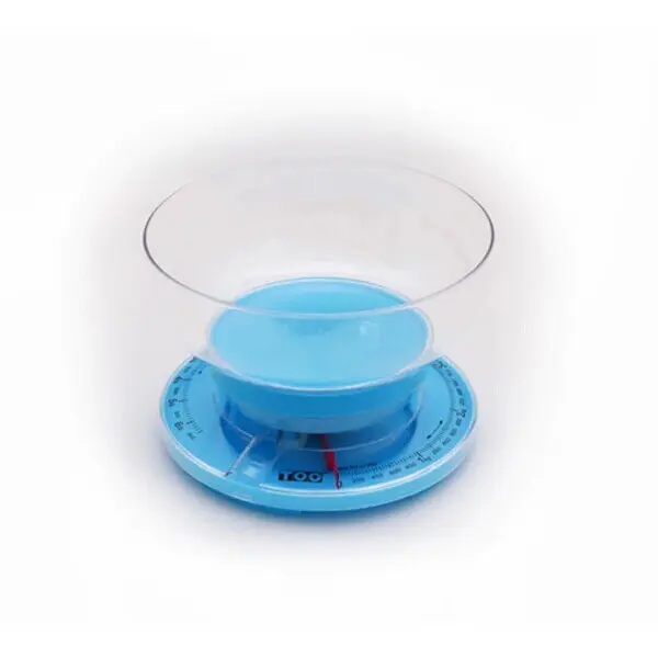 TOO Cantar mecanic de bucatarie TOO KBSC-100-B, domeniu de masurare 2 kg, precizie 20 g, Albastru