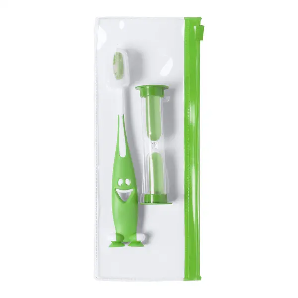 Toothie set periuță de dinți - verde