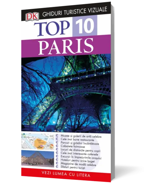 Top 10. PARIS Ghiduri turistice