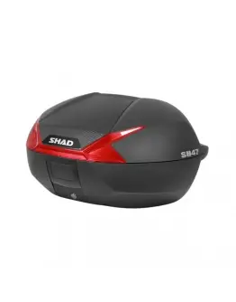 Top case SHAD SH47 - Negru,rosu