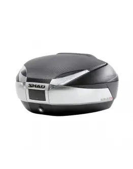 Top case SHAD SH48 - Titanium carbon cover