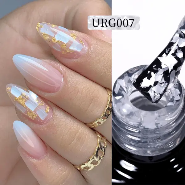 Top Coat Gold Diamond FSM 001- Paiete Argintii - FC188