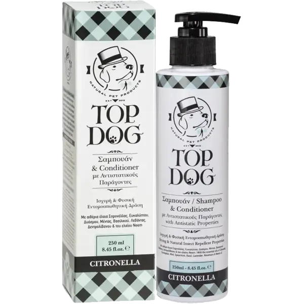 Top Dog Citronella sampon - 250 ml