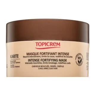 Topicrem Karité Intense Fortifying Mask mască pentru întărire pentru păr creț 250 ml