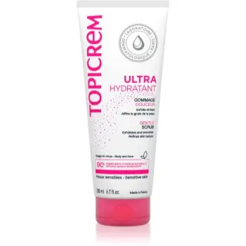 Topicrem UH BODY Gentle Scrub exfoliant delicat pentru corp pentru piele sensibila