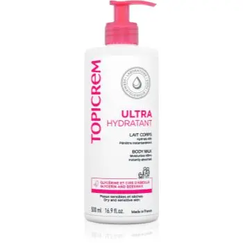 Topicrem UH BODY Ultra-Moisturizing Body Milk lotiune de corp intens hidratanta pentru piele uscata si sensibila