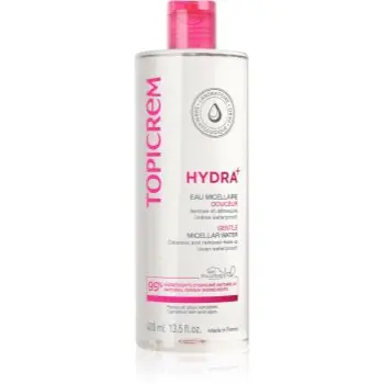 Topicrem UH FACE Gentle Micellar Water apă micelară pentru curățare blânda pentru piele si ochi sensibili