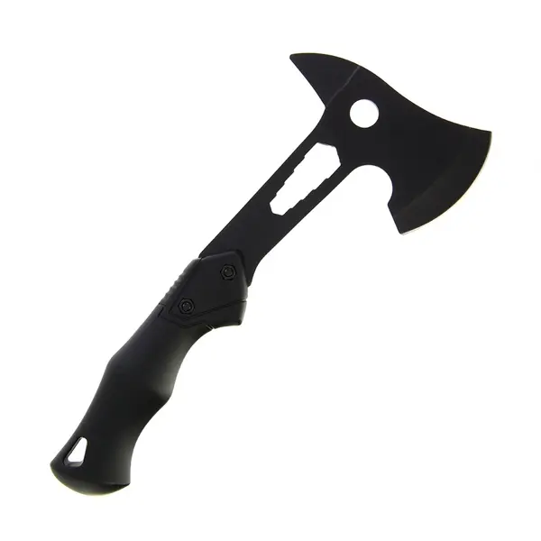 Topor multifunctional, DEPOX , negru, 30 cm, teaca inclusa