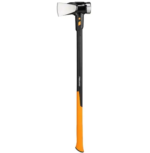 Topor pentru constructii Fiskars IsoCore XXL, 3.6 kg, 920 mm (Portocaliu/Negru)