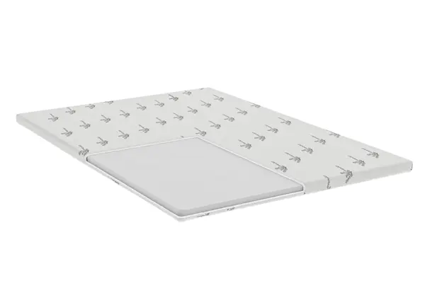 Topper cu memorie Memory Lavanda 140x200, husa detasabila si lavabila, tratament lavanda, fermitate moale