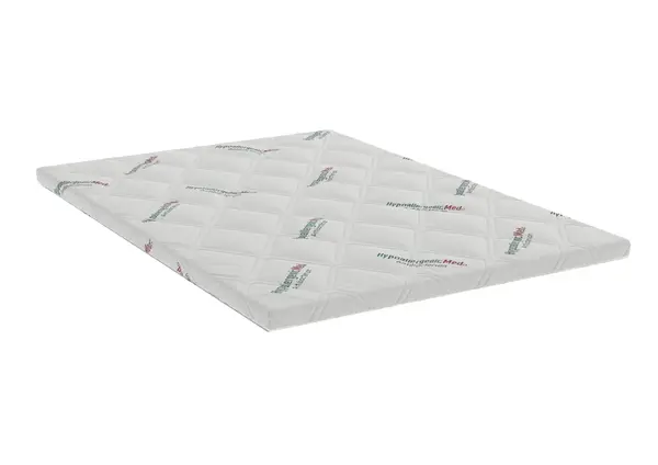 Topper HypoallergenicMed Antibacteria, 120x200x5, husa detasabila, lavabila si certificata Ultra-Fresh Antibacterial™