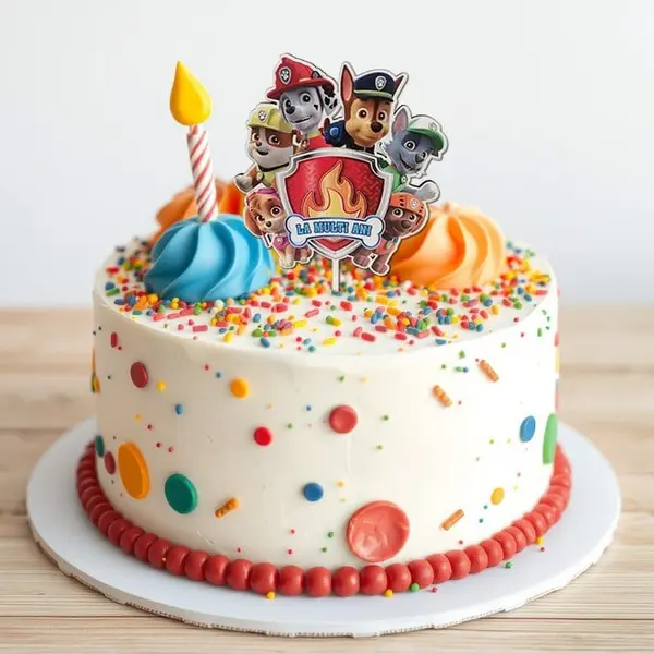 Topper tort Patrula Catelusilor (Paw Patrol)