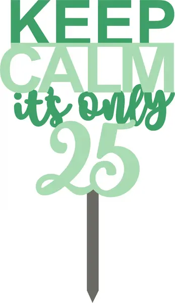 Topper Tort Personalizat Keep Calm TC182 Lemn natur, 10x10cm