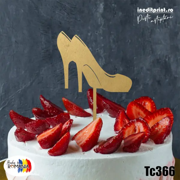 Topper tort TC366 Lemn natur, 20x20cm
