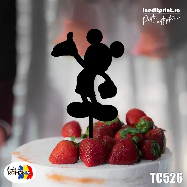 Topper Tort TC526 Lemn natur, 15x15cm
