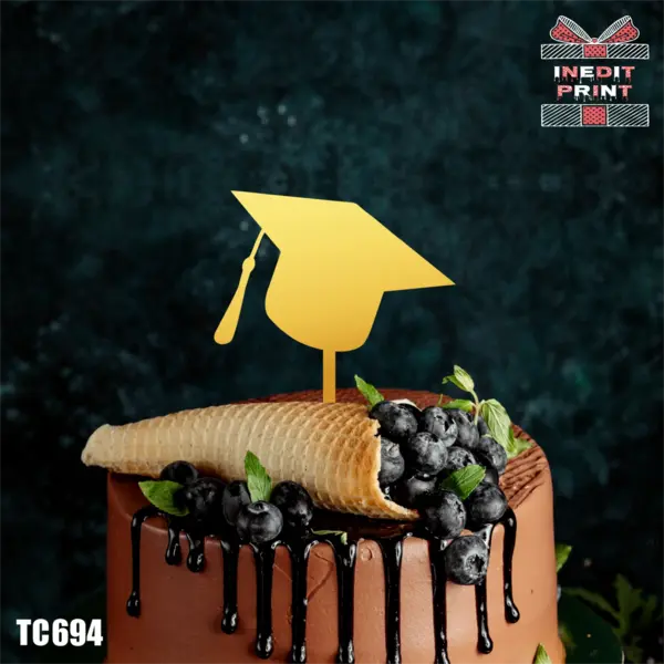 Topper Tort TC694 Lemn natur, 20x20cm