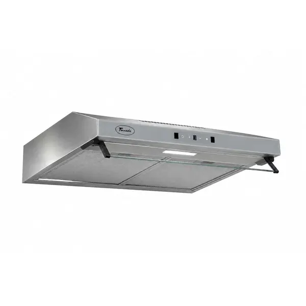 Tornado Hota Decorativa Tornado BIZA 10 (60) Touch Free, 1 motor, latime 60 cm, 3 viteze, absorbtie 500 m3/ora, Inox