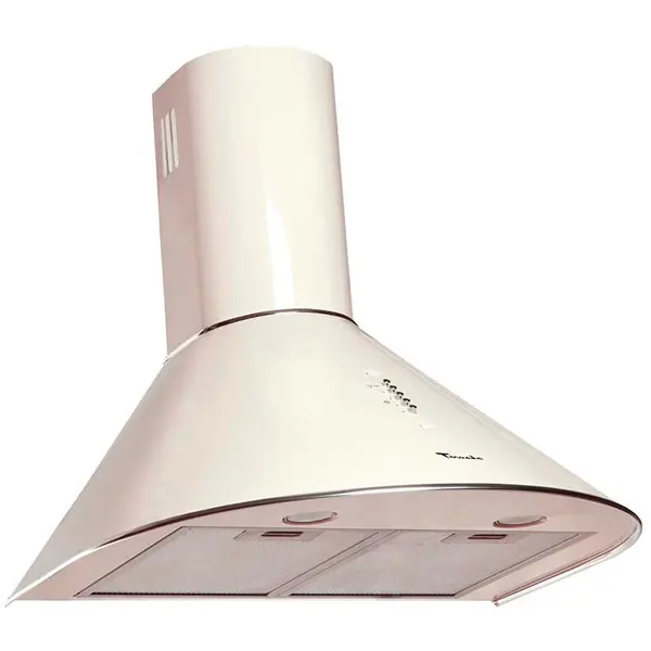 Tornado Hota tip Cupola Tornado Violla 750 (50) LED, 1 motor Turbo, latime 50 cm, 3 viteze, absorbtie 750 m3/ora, filtru anti-grasimi aluminiu 5 straturi, Bej
