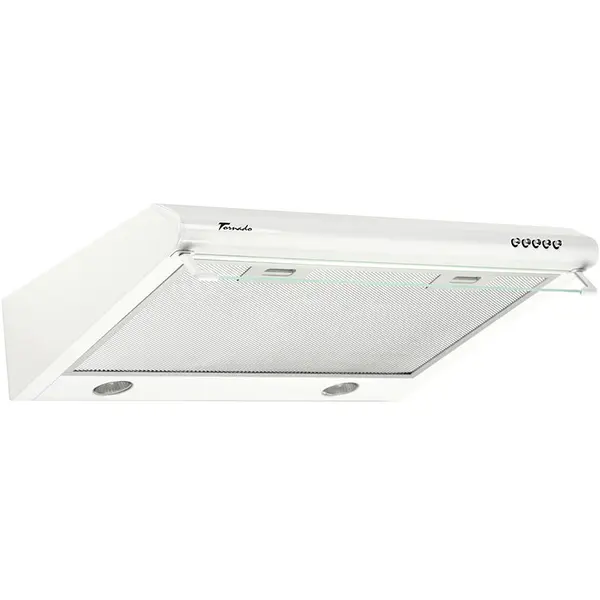 Tornado Hota traditionala Tornado Bona 10 (50) LED, 1 motor, latime 50 cm, absorbtie 380 m3/ora, filtru anti-grasimi aluminiu 5 straturi, Alb