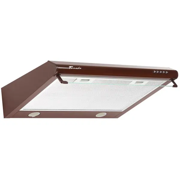 Tornado Hota traditionala Tornado Bona 20 (50) LED, 2 motoare, latime 50 cm, absorbtie 560 m3/ora, filtru anti-grasimi aluminiu 5 straturi, Maro