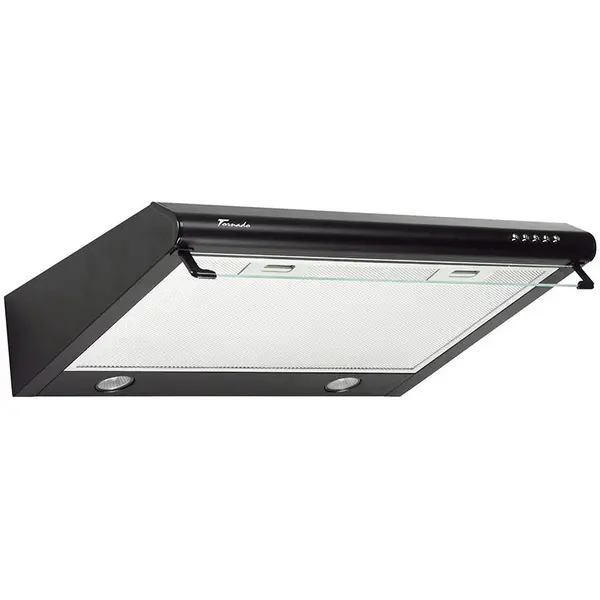 Tornado Hota traditionala Tornado Bona 20 (60) LED, 2 motoare, latime 60 cm, absorbtie 560 m3/ora, filtru anti-grasimi aluminiu 5 straturi, Negru