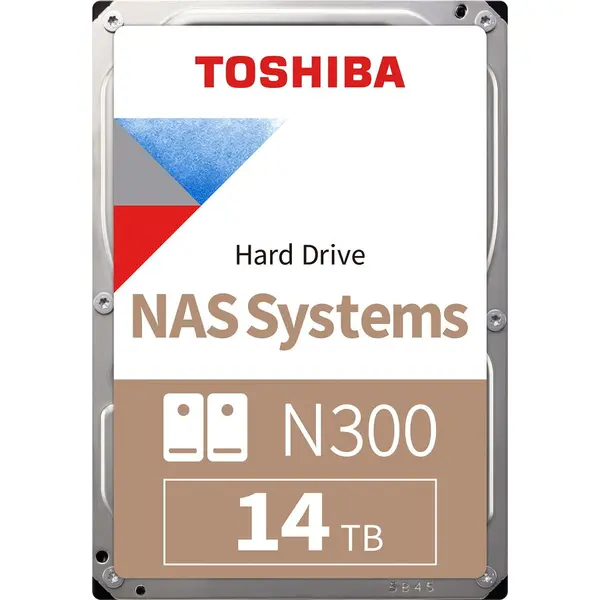 Toshiba Hard Disk intern Toshiba N300, 3,5, 14 TB, interfata SATA 3 (6 Gb/s )