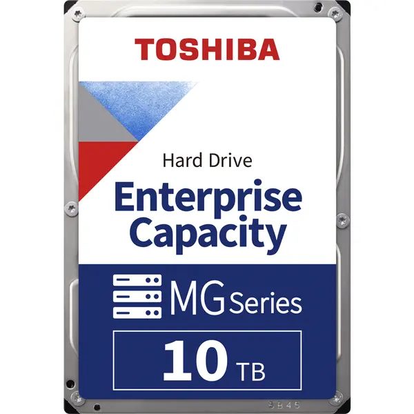 Toshiba Hard Disk Toshiba MG10, MG10ADA10TE, 10 TB, 3.5'', 512MB, 7200RPM, interfata SATA 3 (6 Gb/s), tehnologie Conventional Magnetic Recording