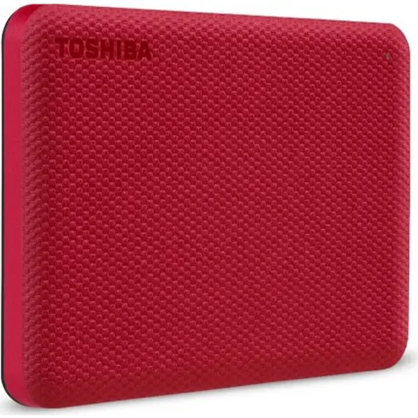 Toshiba HDD Extern Toshiba Canvio Advance, 4TB, USB 3.2 (Rosu)