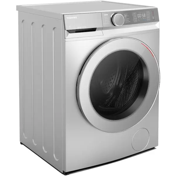 Toshiba Masina de spalat Toshiba TW-BK100GF4, 9 kg, 1400 RPM, Clasa A, Motor Inverter, Functie Abur, Tehnologie UFB, Wi-Fi, Alb