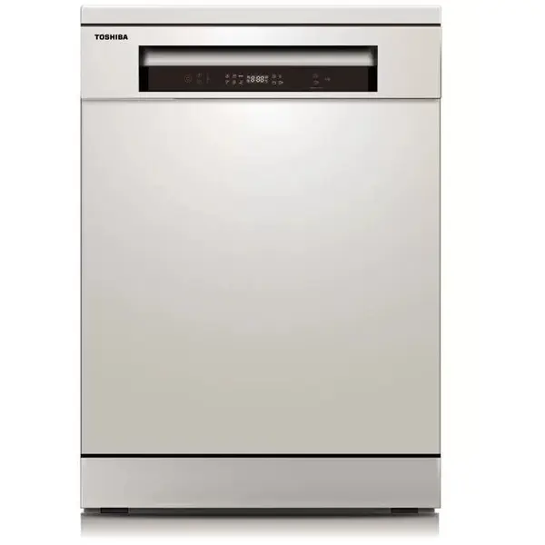 Toshiba Masina de spalat vase Toshiba DW-14F5EE(W)-PL FS, 60 cm, inox