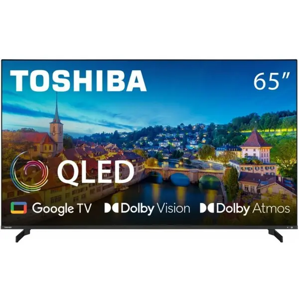 Toshiba Toshiba Televizor Smart T65QG5E63DG , QLED, 65 inch, 165 cm, rezolutie 3840 x 2160, Negru