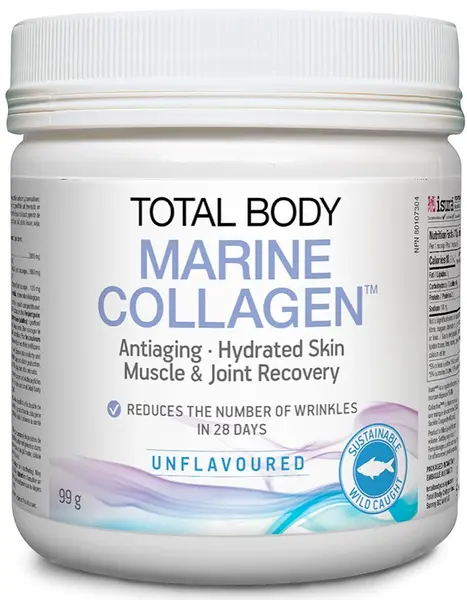 Total Body Marine Collagen, fără gust, 99 g, Natural Factors
