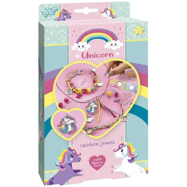 Totum Set creativ - Bijuterii cu unicorni