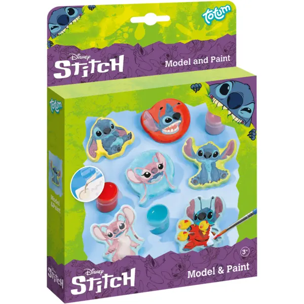 Totum Set modelez si pictez - Stitch & Angel