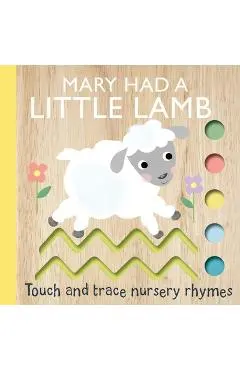 Touch and Trace Nursery Rhymes: Mary Had a Little Lamb - Editors Of Silver Dolphin Books