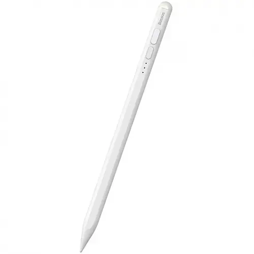 Touch Pen Baseus Smooth Writing 2 Series SXBC060502 pentru Apple iPad, Versiune Activ (Alb)