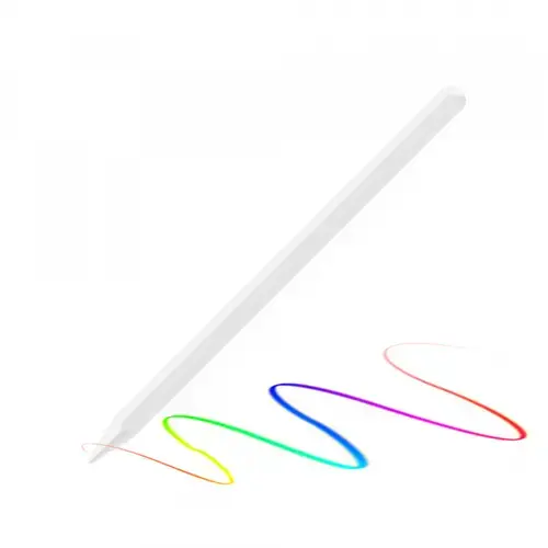 Touch Pen Techsuit AC20-Pro pentru Apple iPad, Versiune Activ (Alb)