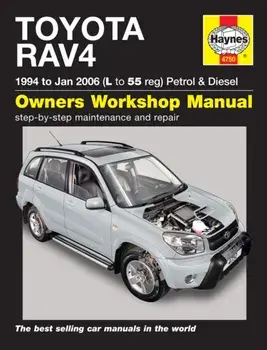 Toyota RAV4 Petrol & Diesel (94 - Jan 06) L to 55. 94-06, Paperback/***