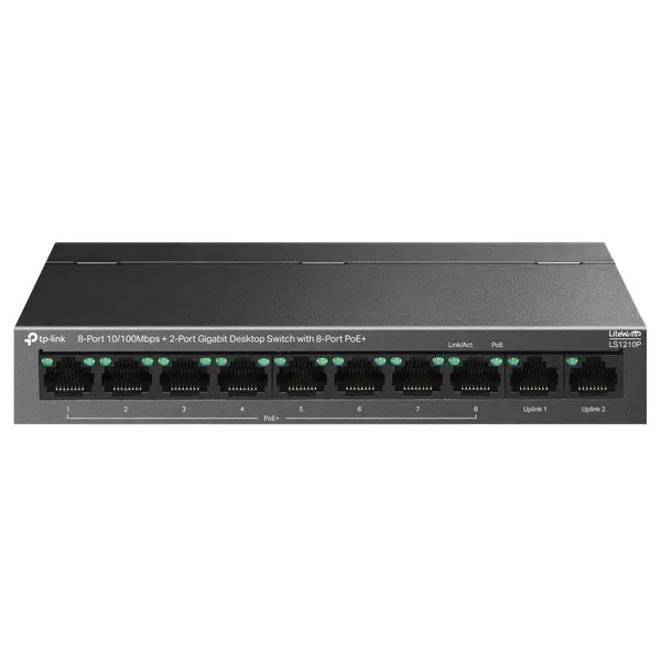 TP-LINK 8-PORT GIGABIT Switch LS1210P